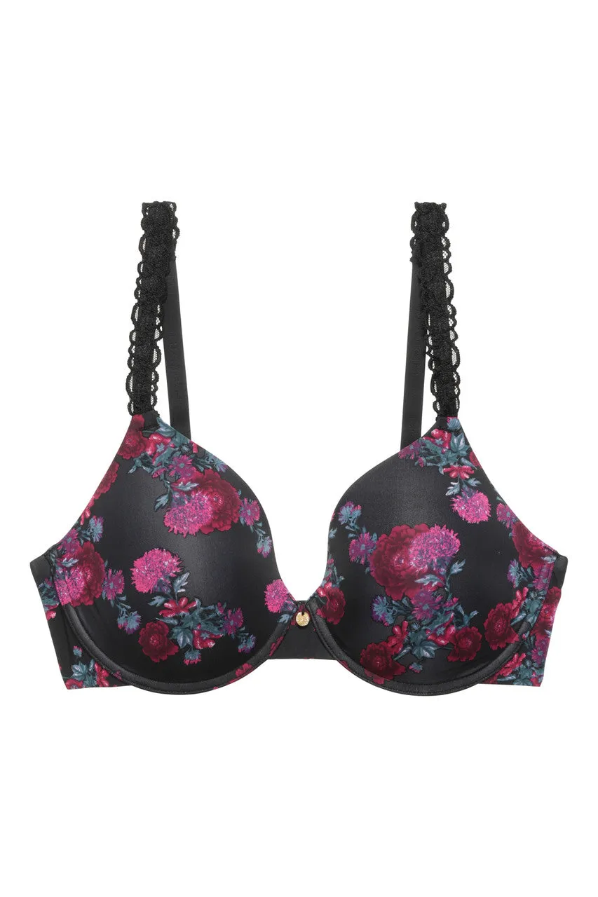 Pure Luxe Custom Coverage Contour Underwire Bra sold by Natori