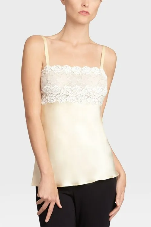 Rose Parfait Camisole with Lace sold by Natori