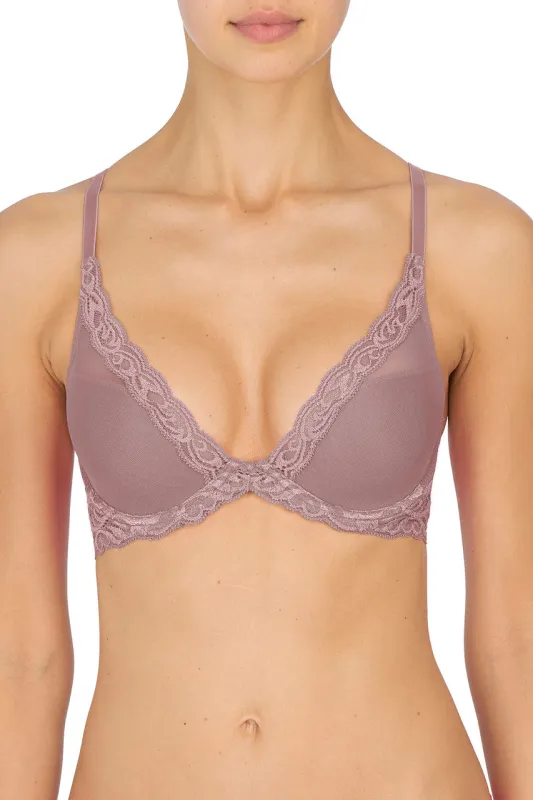 Feathers Plunge T-Shirt Bra made by Natori