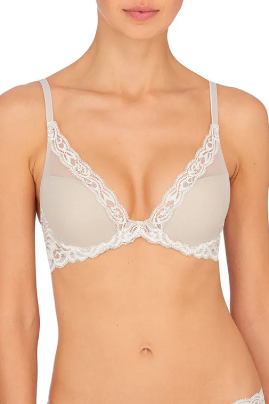 Feathers Plunge T-Shirt Bra sold by Natori