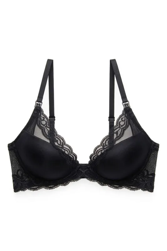 Feathers Maternity Plunge T-Shirt Bra made by Natori