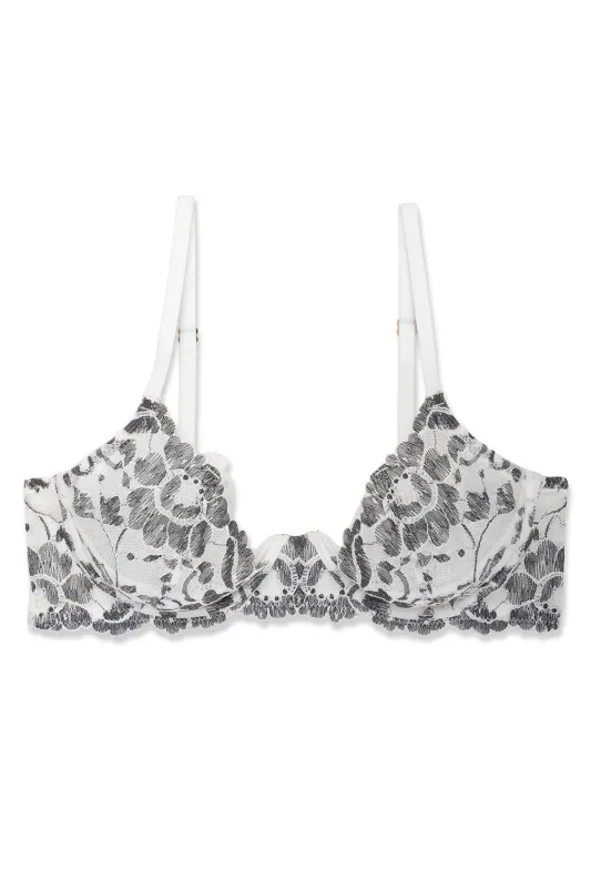 Peony Unlined Underwire Bra made by Natori