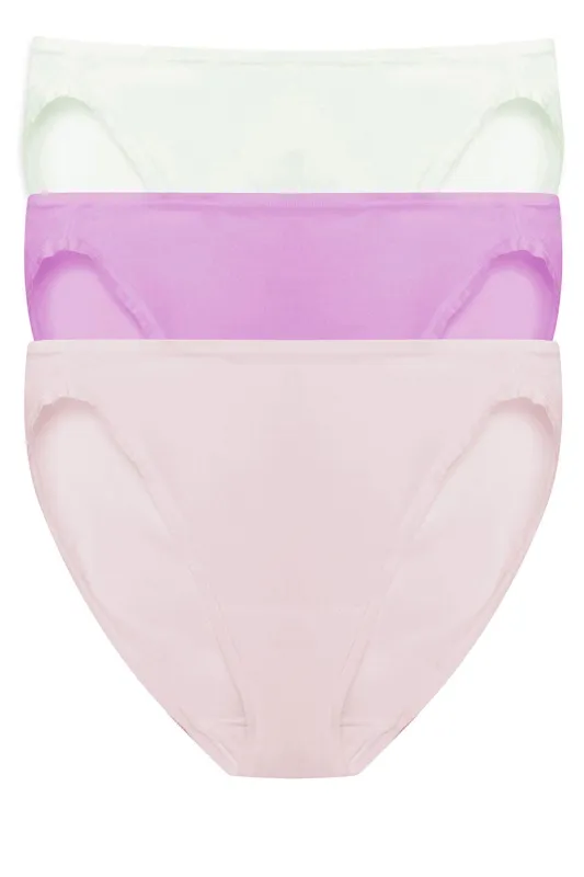 Bliss Bare Cotton Bikini 3-Pack made by Natori