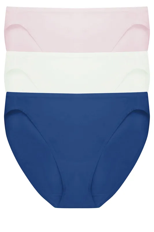 Bliss Bare Cotton Bikini 3-Pack made by Natori