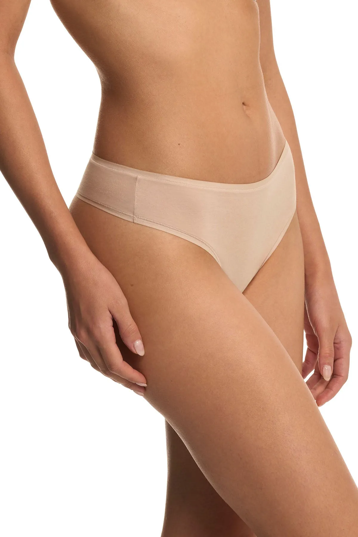 Bliss Bare Cotton Thong sold by Natori product image thumbnail 3