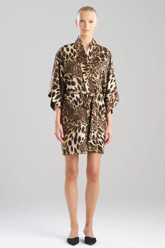 Luxe Leopard Wrap made by Natori