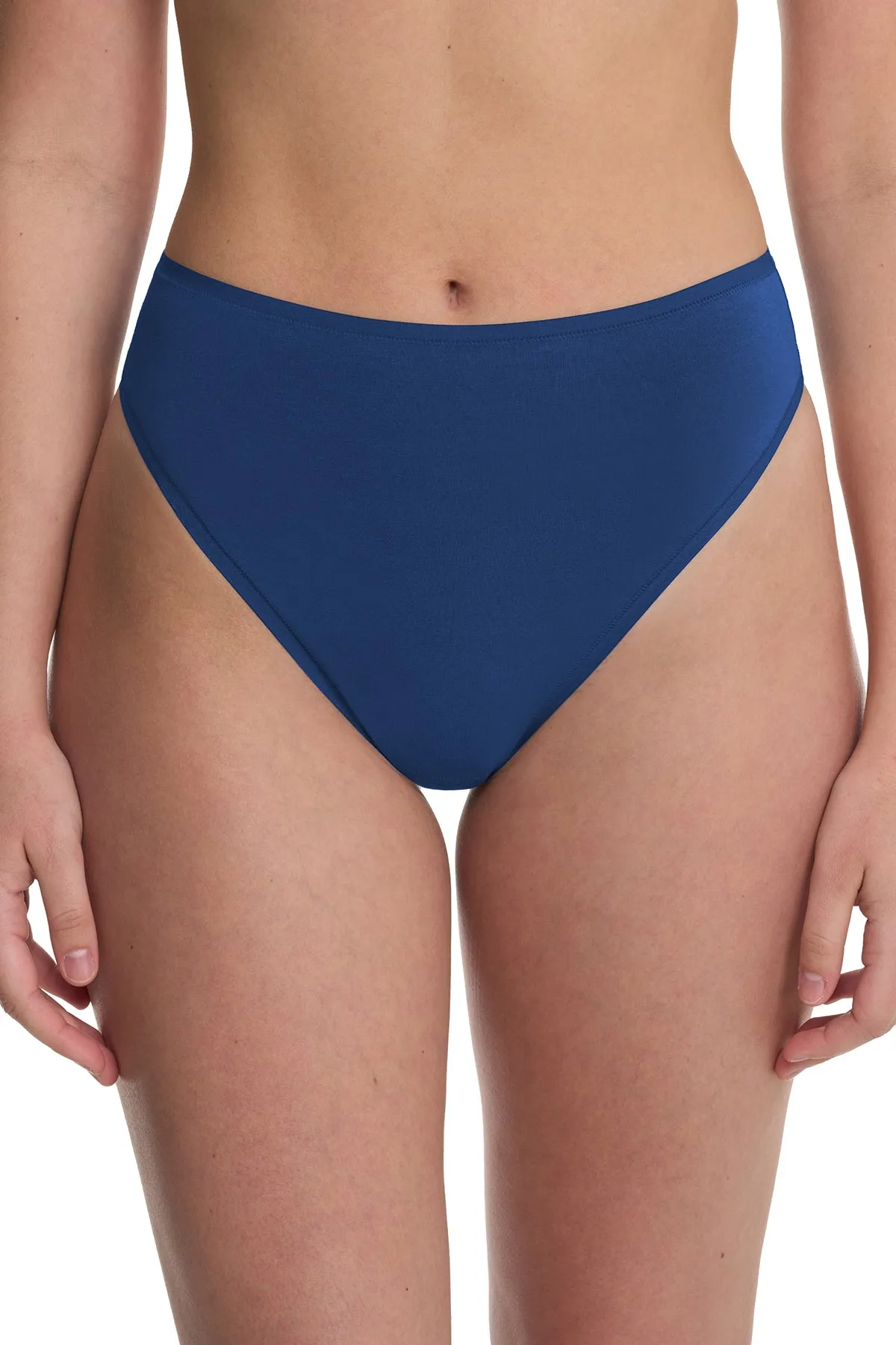 Bliss Bare Cotton High Cut Brief 3-Pack sold by Natori product image thumbnail 5