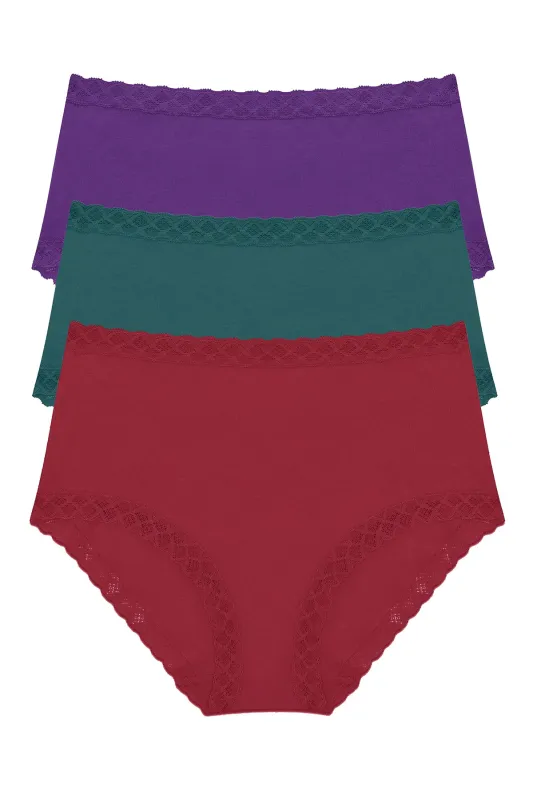 Bliss Cotton Full Brief 3-Pack made by Natori