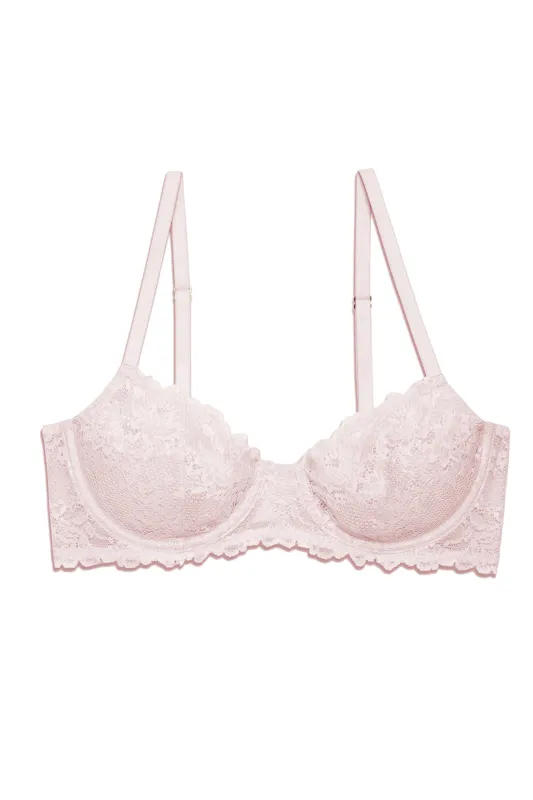 Heavenly Stretch Lace Balconette Bra made by Natori