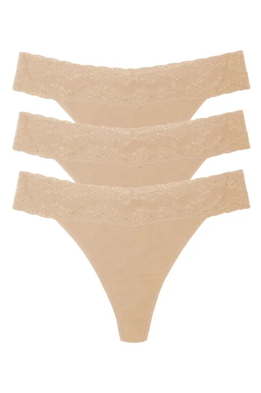 Bliss Perfection One Size Thong 3-Pack made by Natori