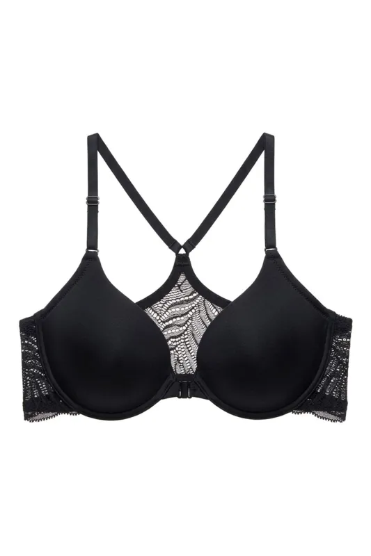 Lush Front Close T-Back T-Shirt Bra made by Natori
