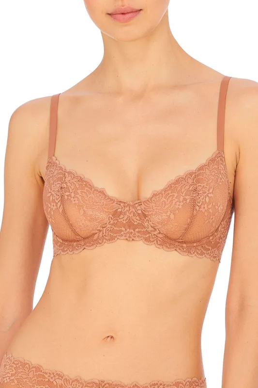 Heavenly Stretch Lace Balconette Bra made by Natori
