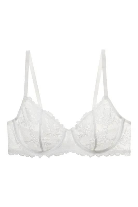 Heavenly Stretch Lace Balconette Bra made by Natori