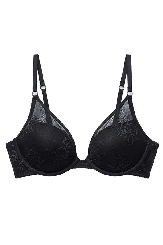 Love Lace Convertible Plunge Push-Up Bra made by Natori