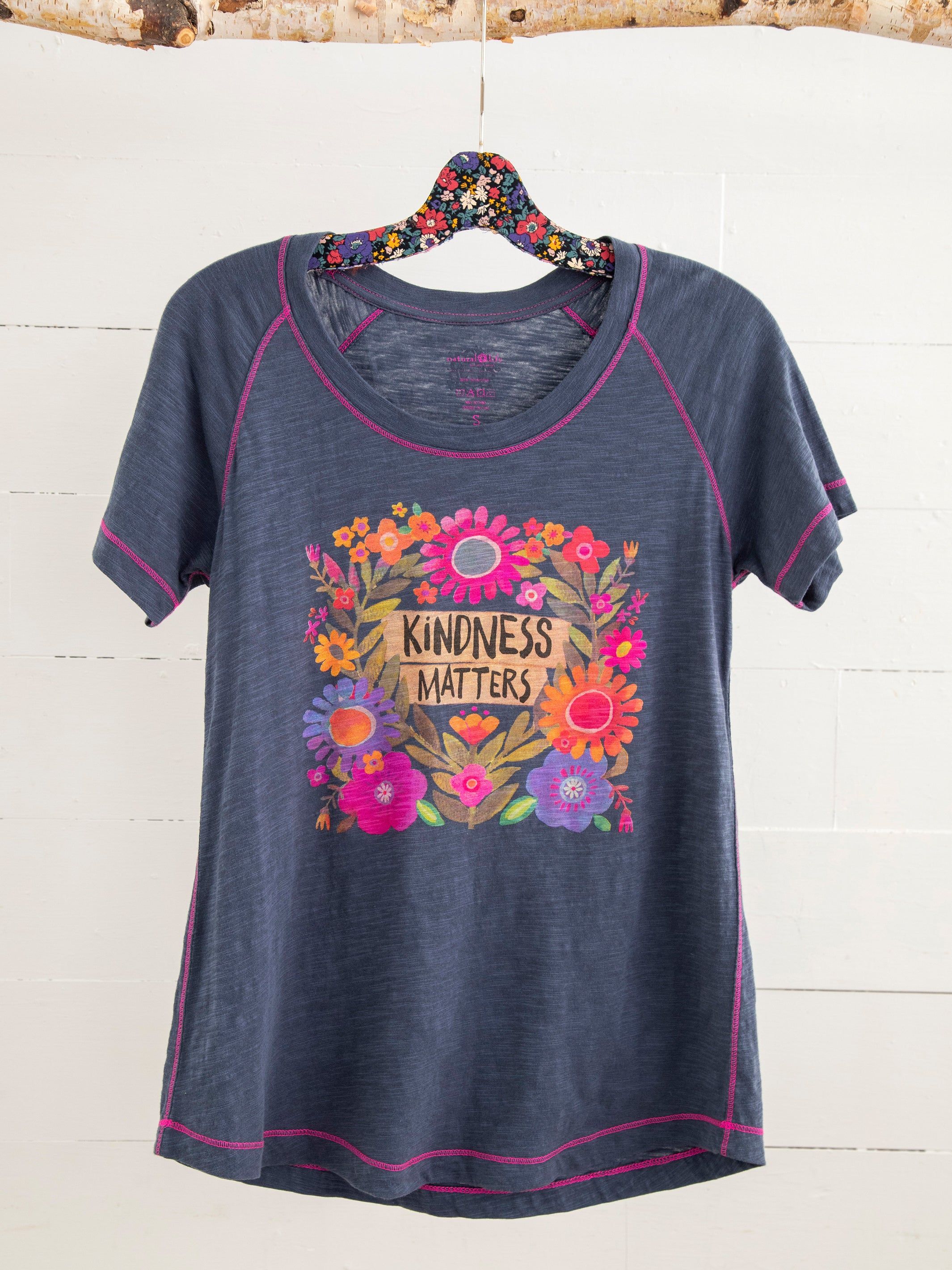 Boho Tee Shirt - Kindness Matters sold by NATURAL LIFE product image thumbnail 2