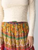 Patti Palazzo Pant - Red Mustard Border sold by NATURAL LIFE
