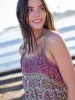 Journey Boho Cotton Maxi Dress - Pink Floral Border sold by NATURAL LIFE