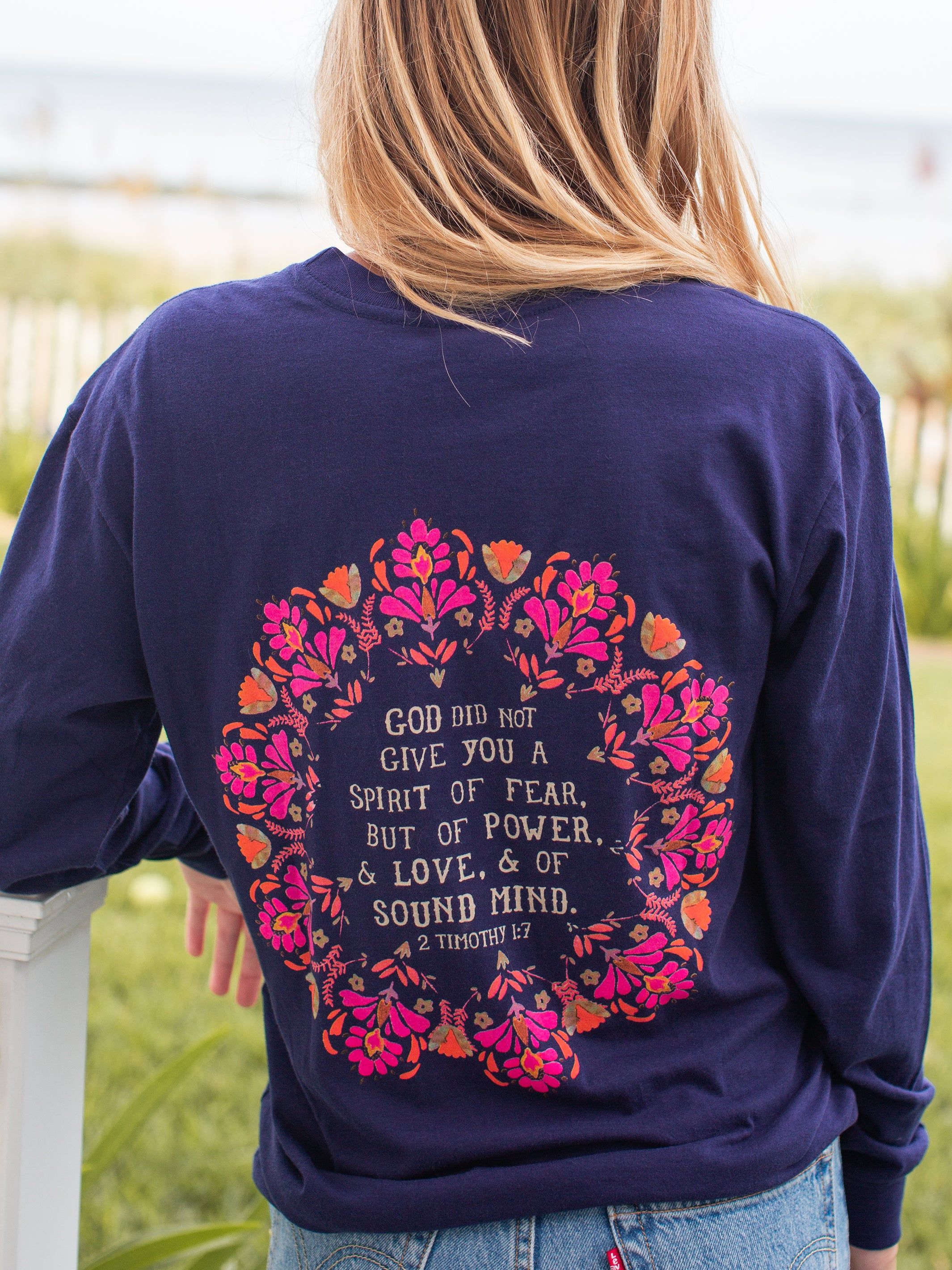 Long Sleeve Comfy Tee Shirt - God Did Not Give sold by NATURAL LIFE