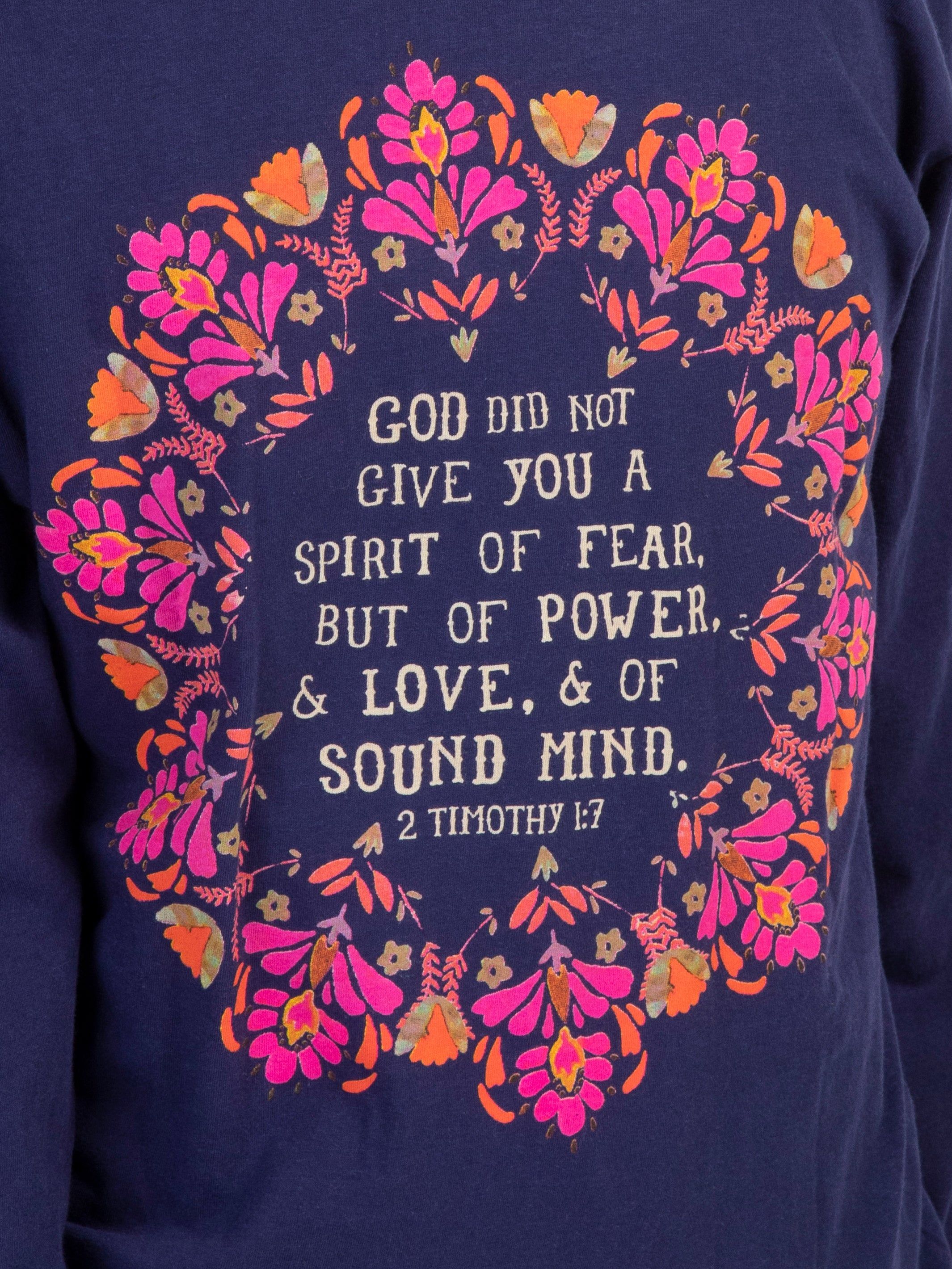 Long Sleeve Comfy Tee Shirt - God Did Not Give sold by NATURAL LIFE product image thumbnail 2