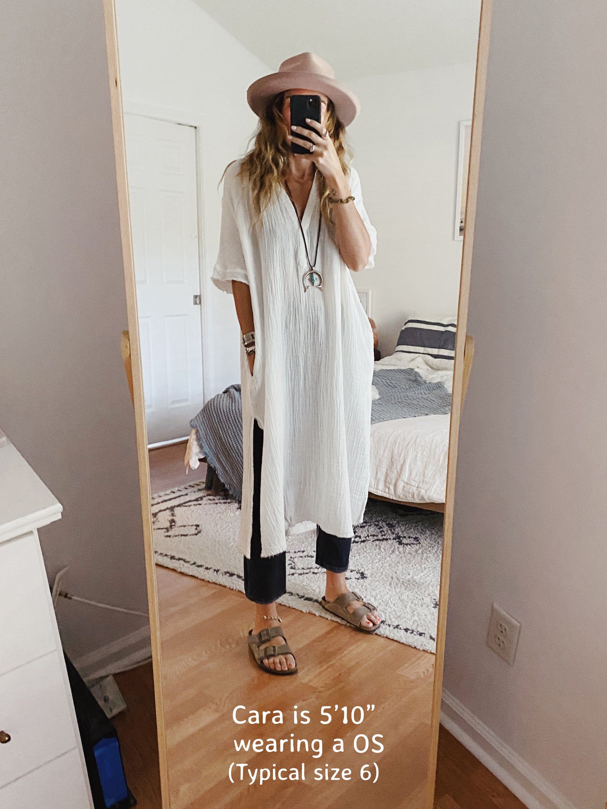 Marrakesh Kaftan - White sold by NATURAL LIFE product image thumbnail 4