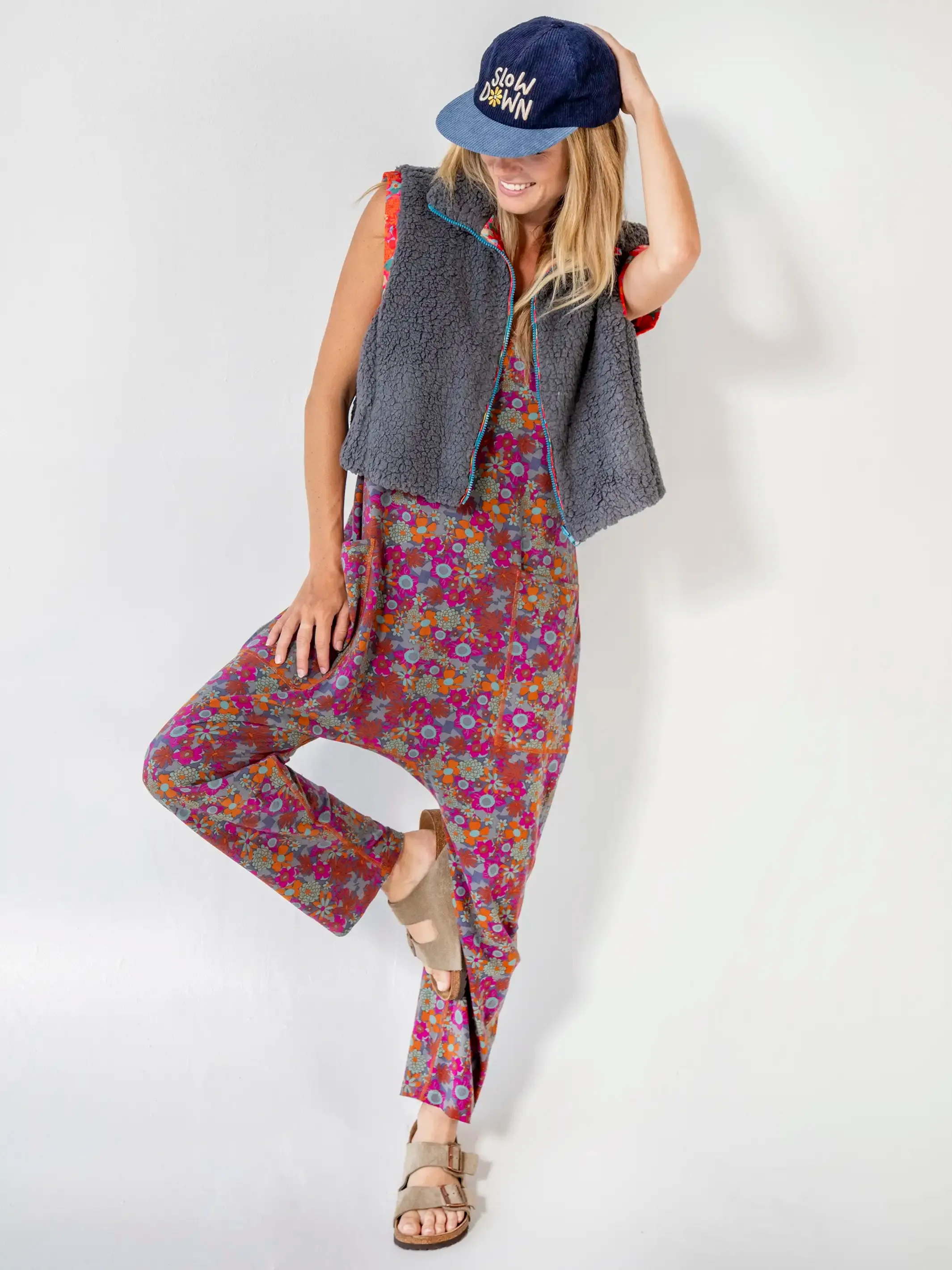 Lucy Jumpsuit - Deep Rust sold by NATURAL LIFE product image thumbnail 4