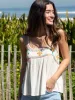 Sophie Embroidered Tank Top - White sold by NATURAL LIFE