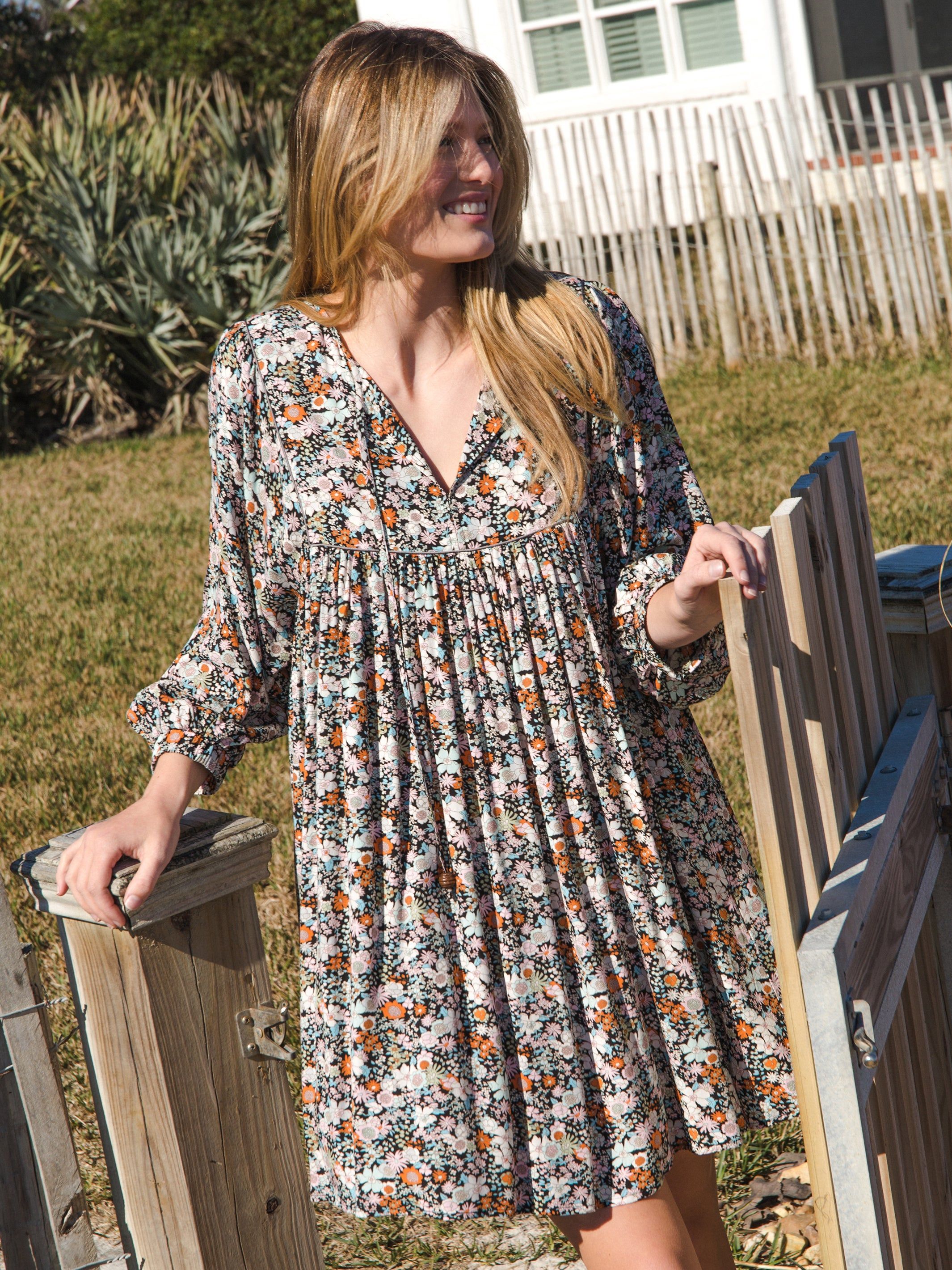 Rose Dress - Multi Floral sold by NATURAL LIFE product image thumbnail 5