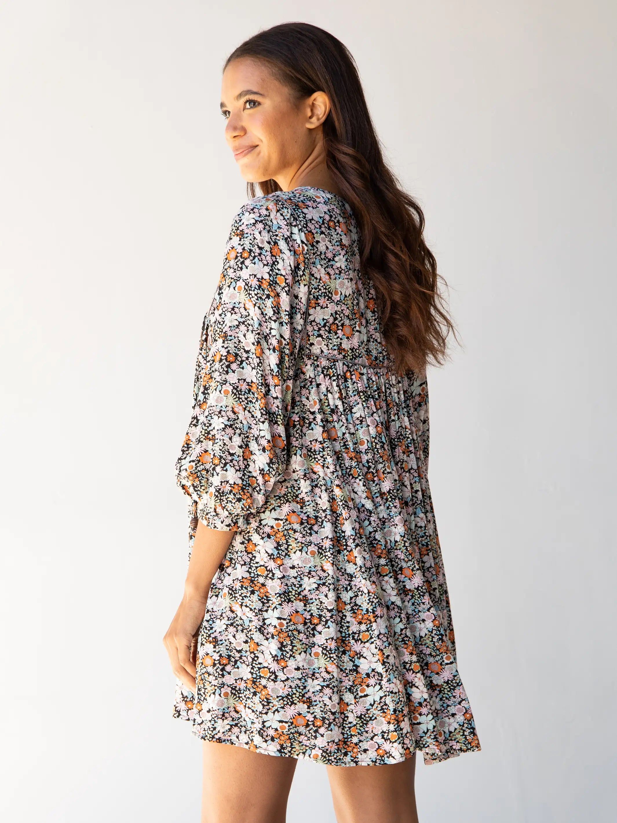 Rose Dress - Multi Floral sold by NATURAL LIFE product image thumbnail 3