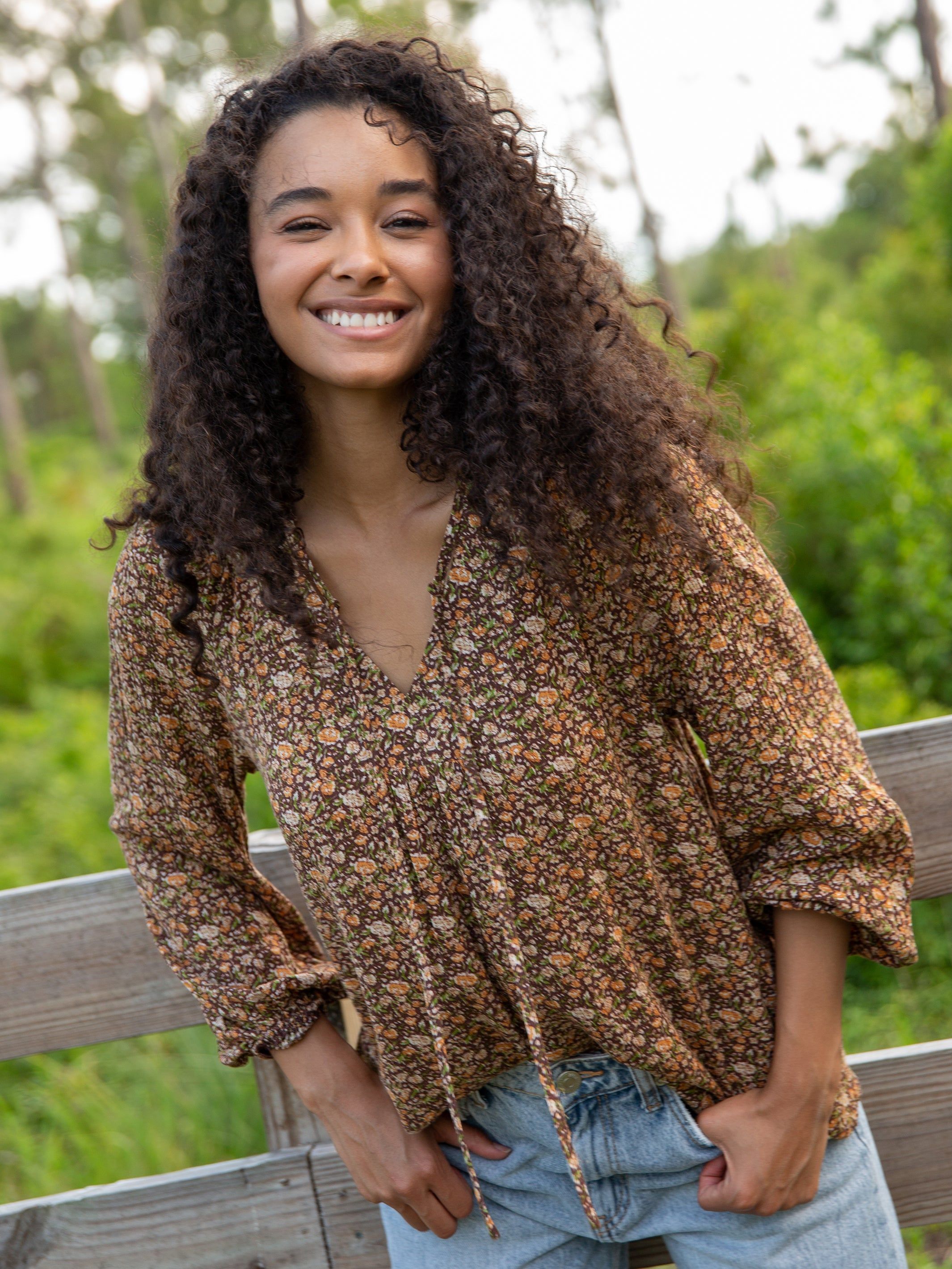 Rowan Dress Top - Espresso sold by NATURAL LIFE product image thumbnail 3