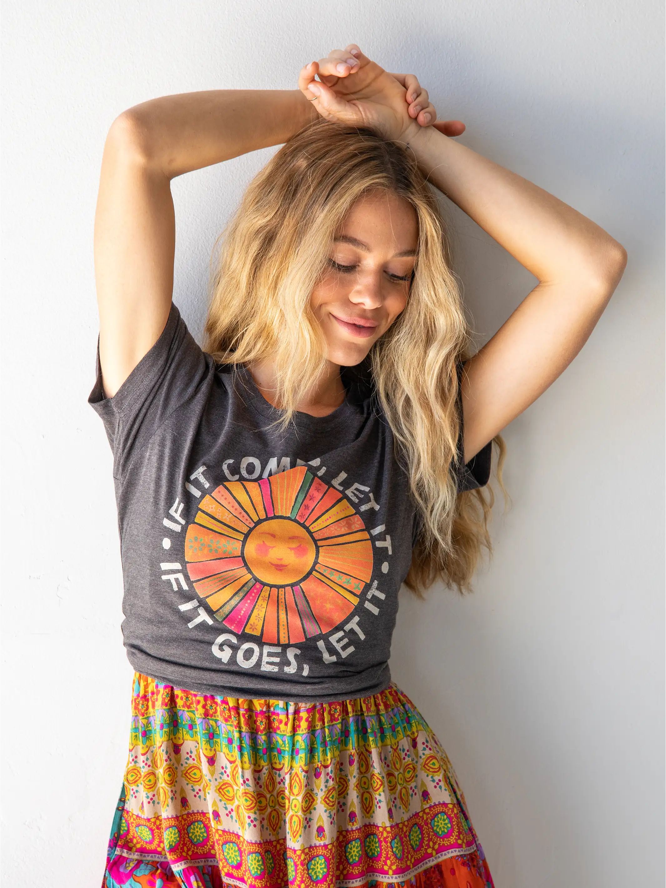 Perfect Fit Tee Shirt - Let It sold by NATURAL LIFE product image thumbnail 2