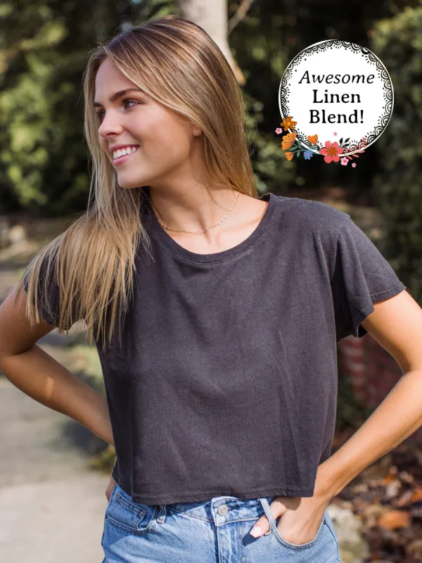 All Day Tee Shirt - Charcoal made by NATURAL LIFE