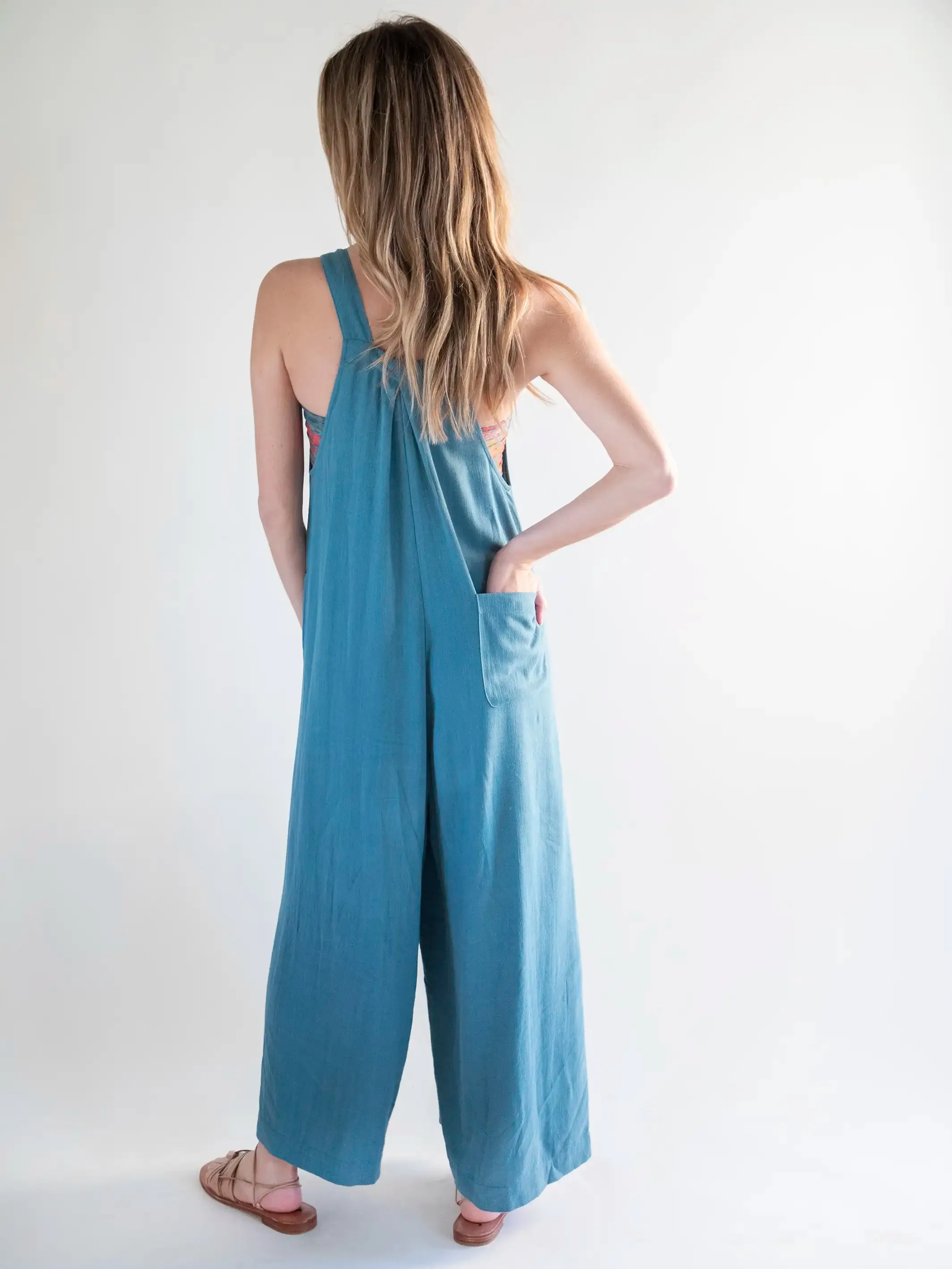 Carrington Jumpsuit - Teal sold by NATURAL LIFE product image thumbnail 4