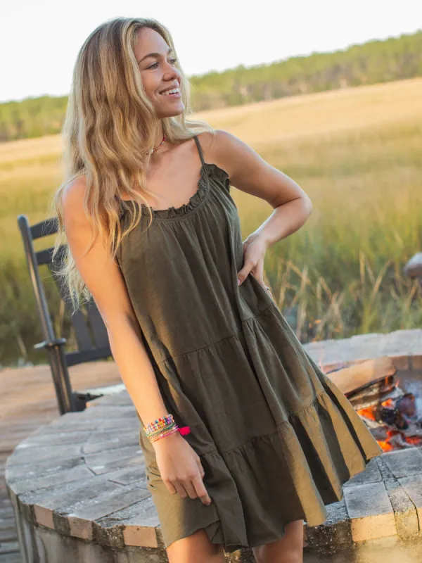 Harley Knit Dress - Olive sold by NATURAL LIFE