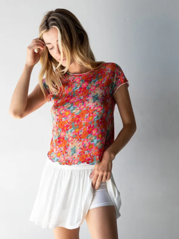 Daisy Tennis Skirt - White sold by NATURAL LIFE