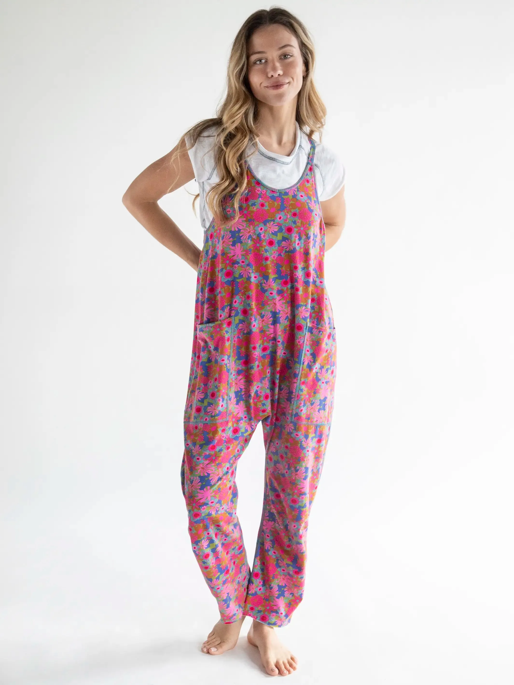 Lucy Jumpsuit - Rust Orchid Pink sold by NATURAL LIFE product image thumbnail 5