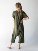 Nomad Knit Printed Jumpsuit - Peace Sign sold by NATURAL LIFE