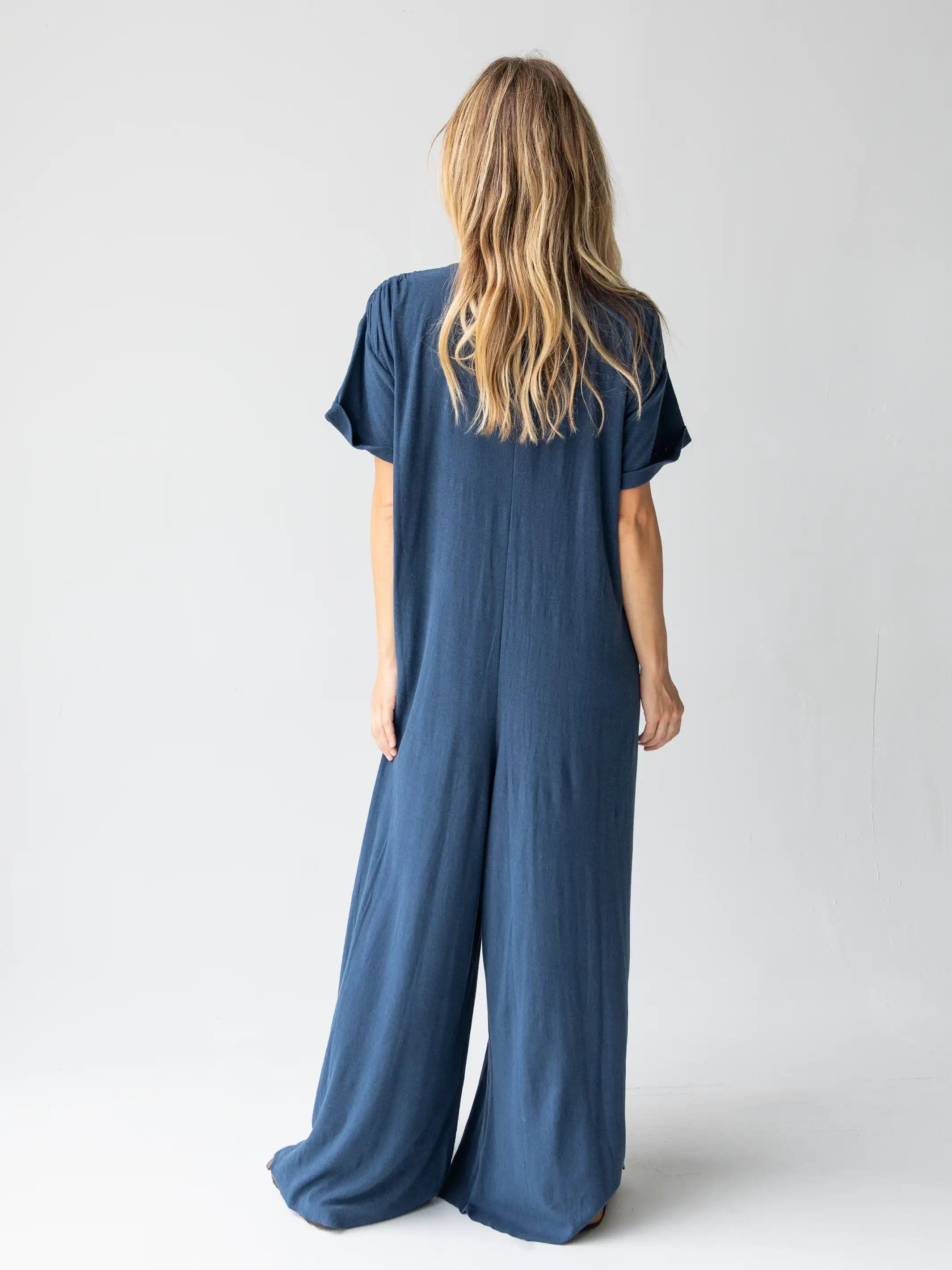 Jenna Jumpsuit - Denim sold by NATURAL LIFE product image thumbnail 5