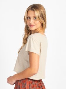 All Day Tee Shirt - Sand sold by NATURAL LIFE
