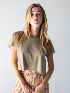 All Day Tee Shirt - Sand sold by NATURAL LIFE