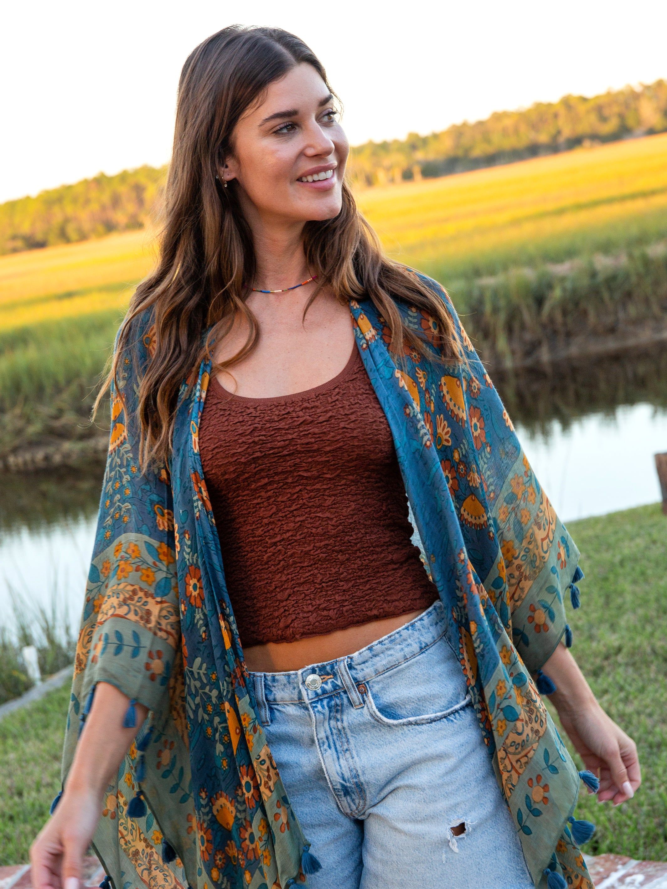 Danielle Square Neck Tank - Coffee sold by NATURAL LIFE product image thumbnail 5