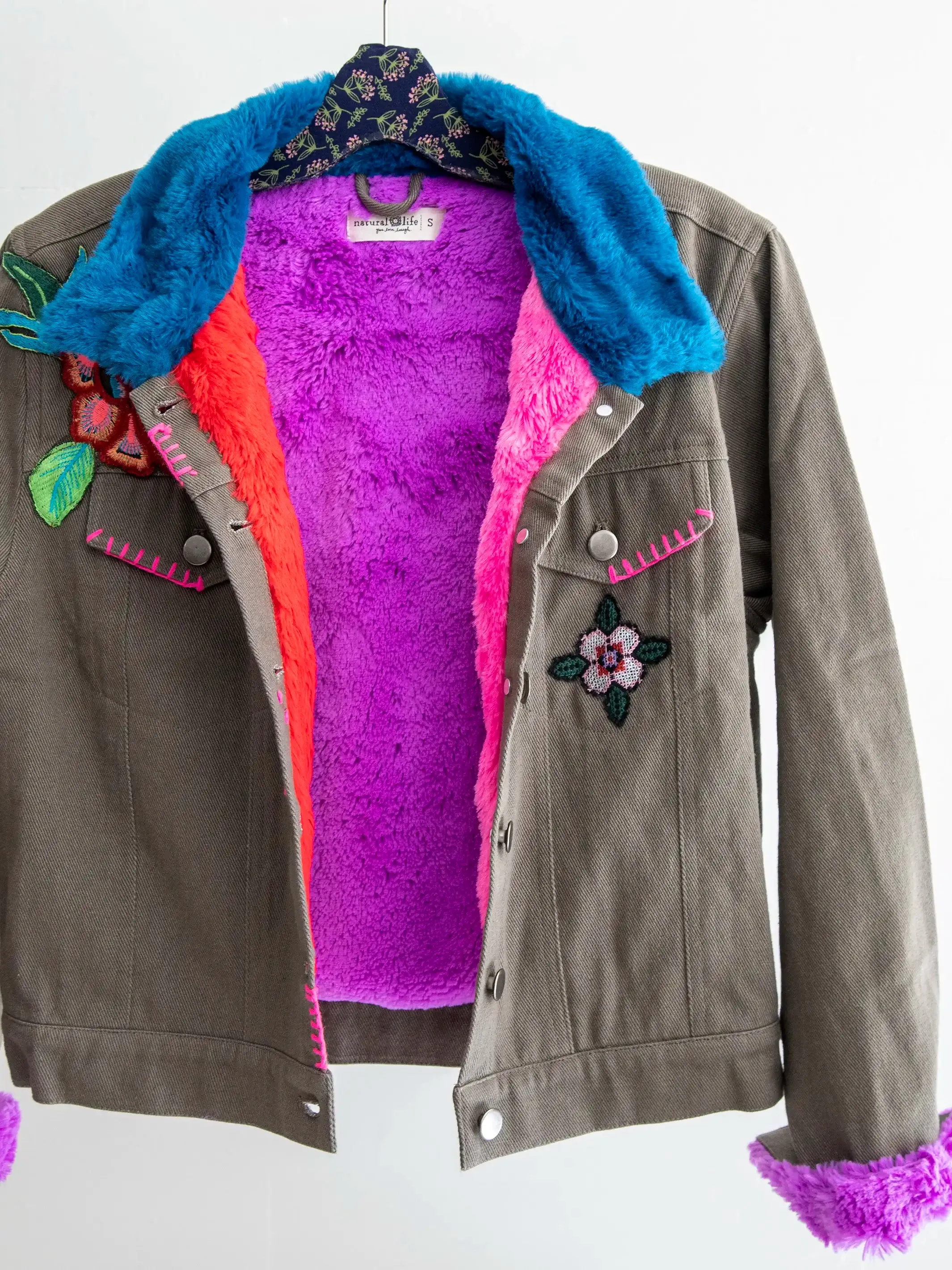 Tara Embellished Jacket - Ash sold by NATURAL LIFE product image thumbnail 5