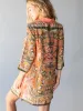Fiona Tunic Dress - Orange Paisley sold by NATURAL LIFE