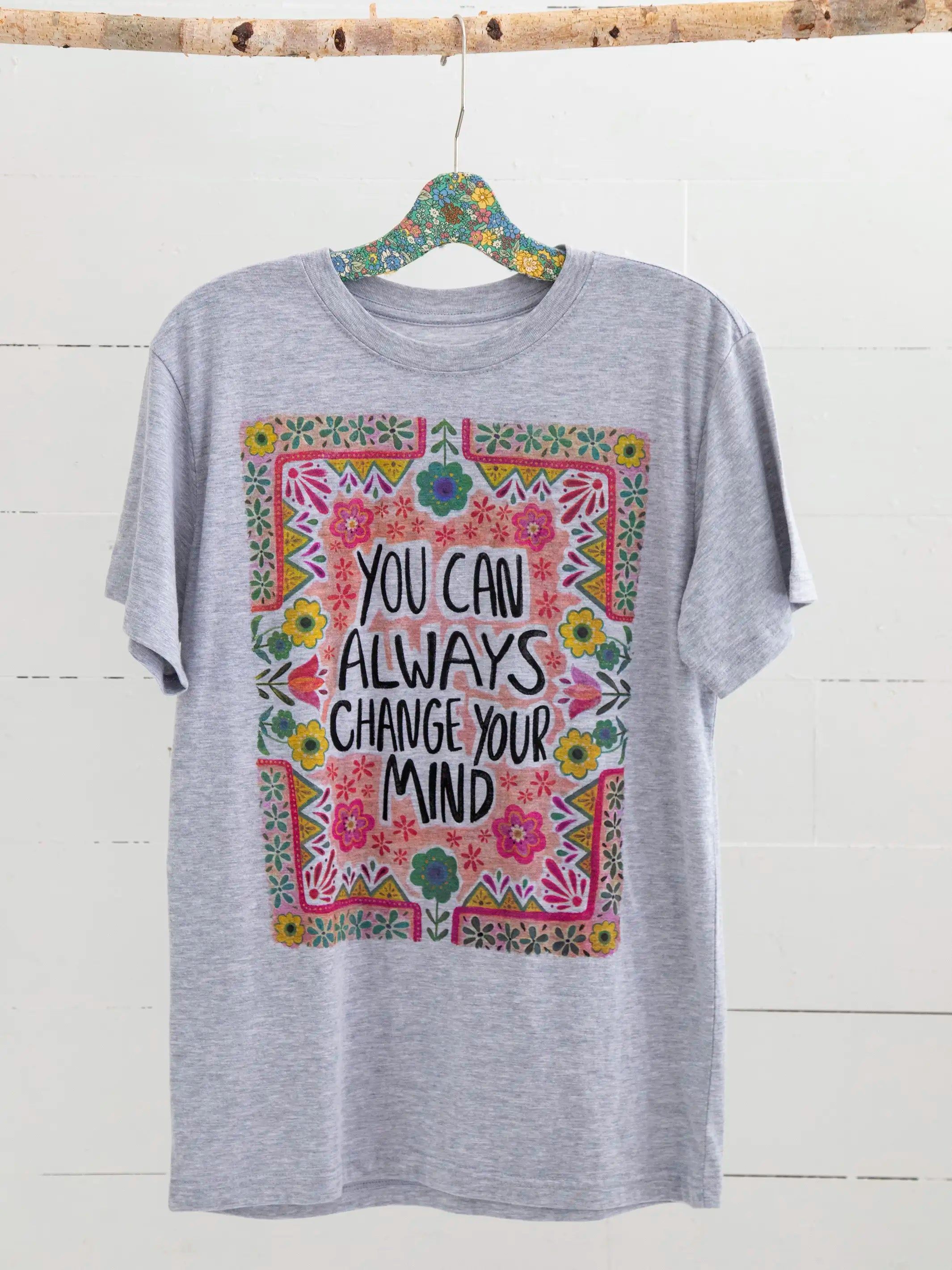Boyfriend Tee Shirt - Change Your Mind sold by NATURAL LIFE product image thumbnail 2