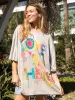 One Size Cotton Easy Tee - Love Heather Grey sold by NATURAL LIFE