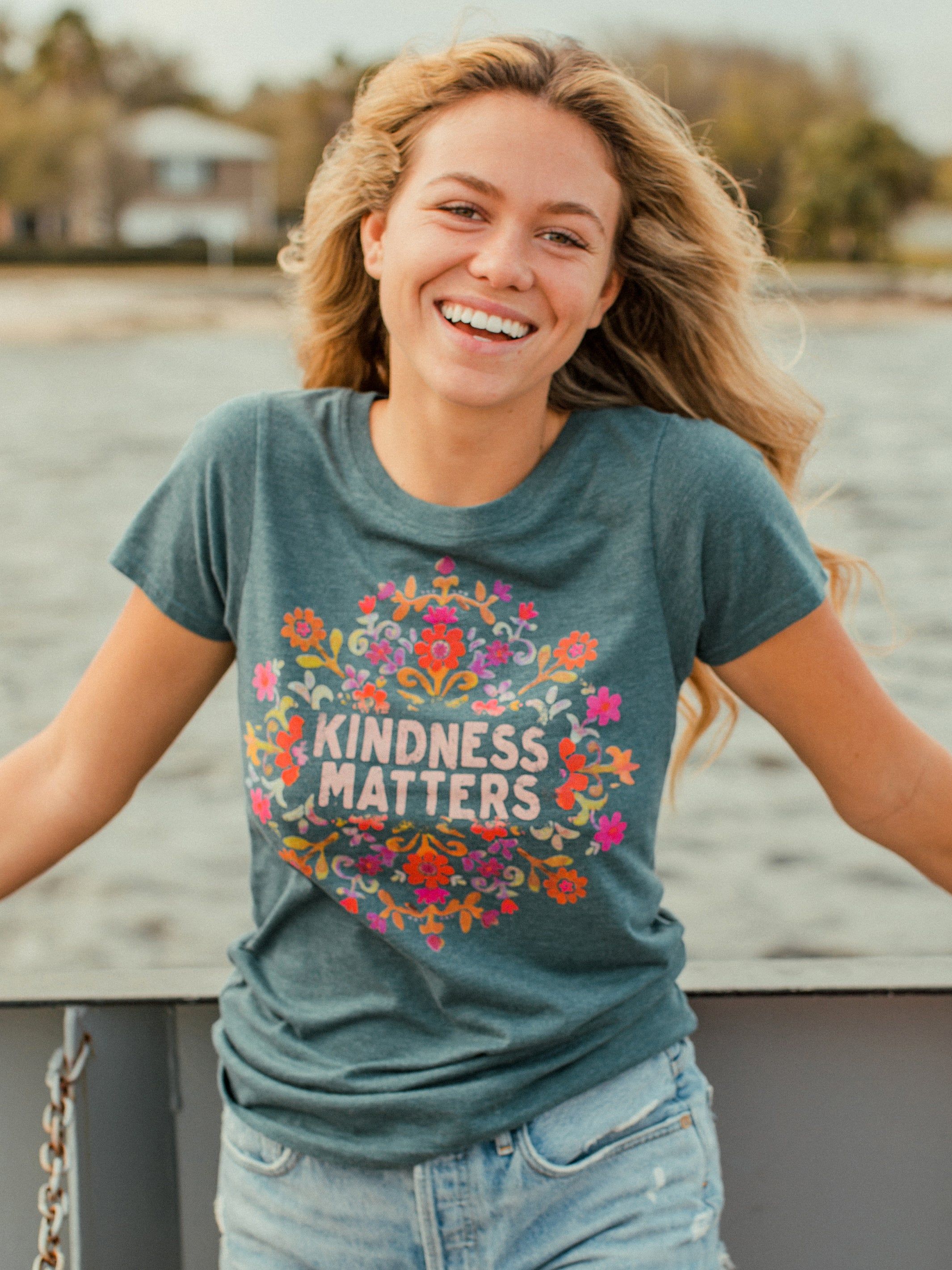 Perfect Fit Tee Shirt - Kindness sold by NATURAL LIFE product image thumbnail 2