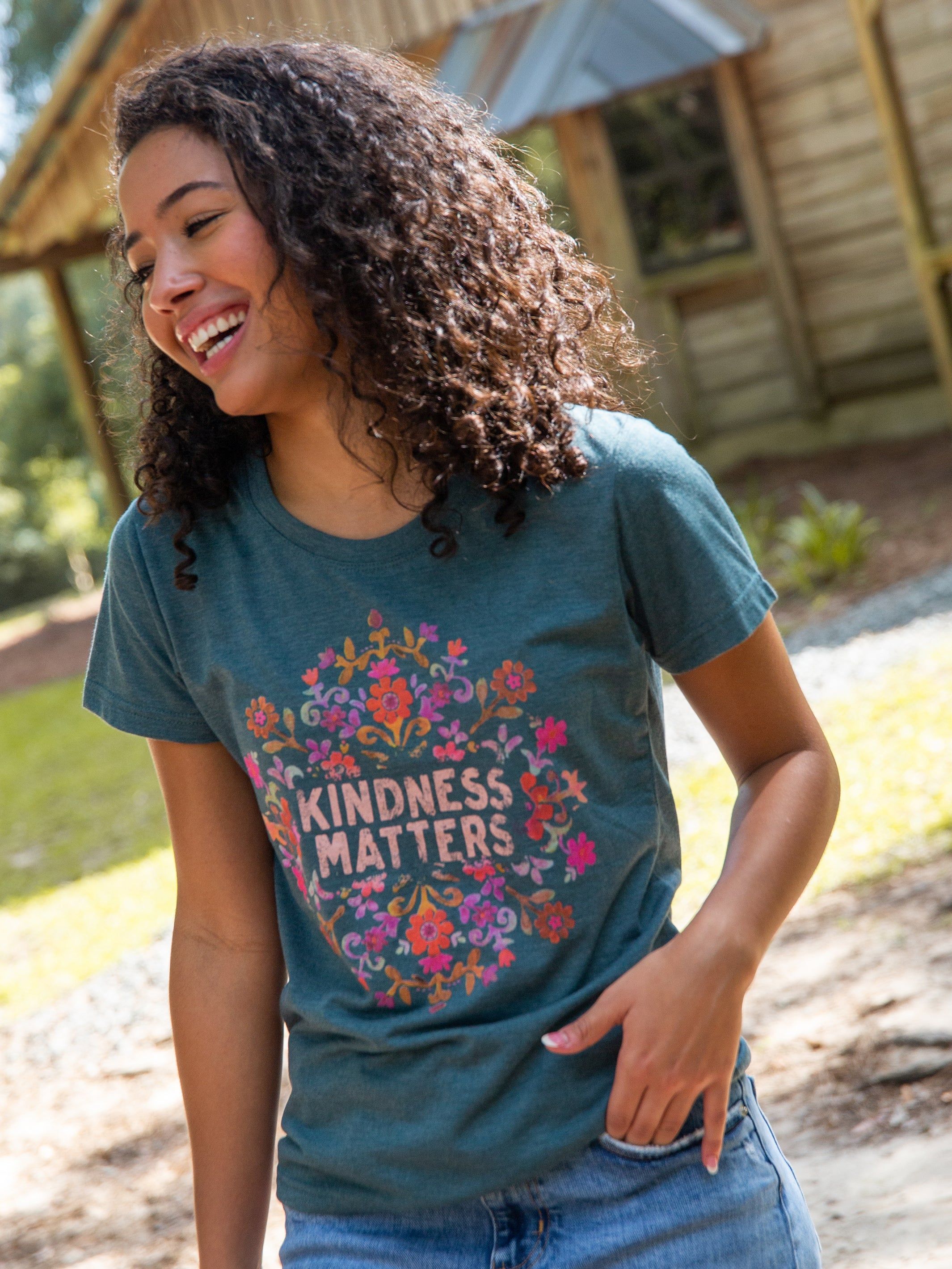 Perfect Fit Tee Shirt - Kindness sold by NATURAL LIFE
