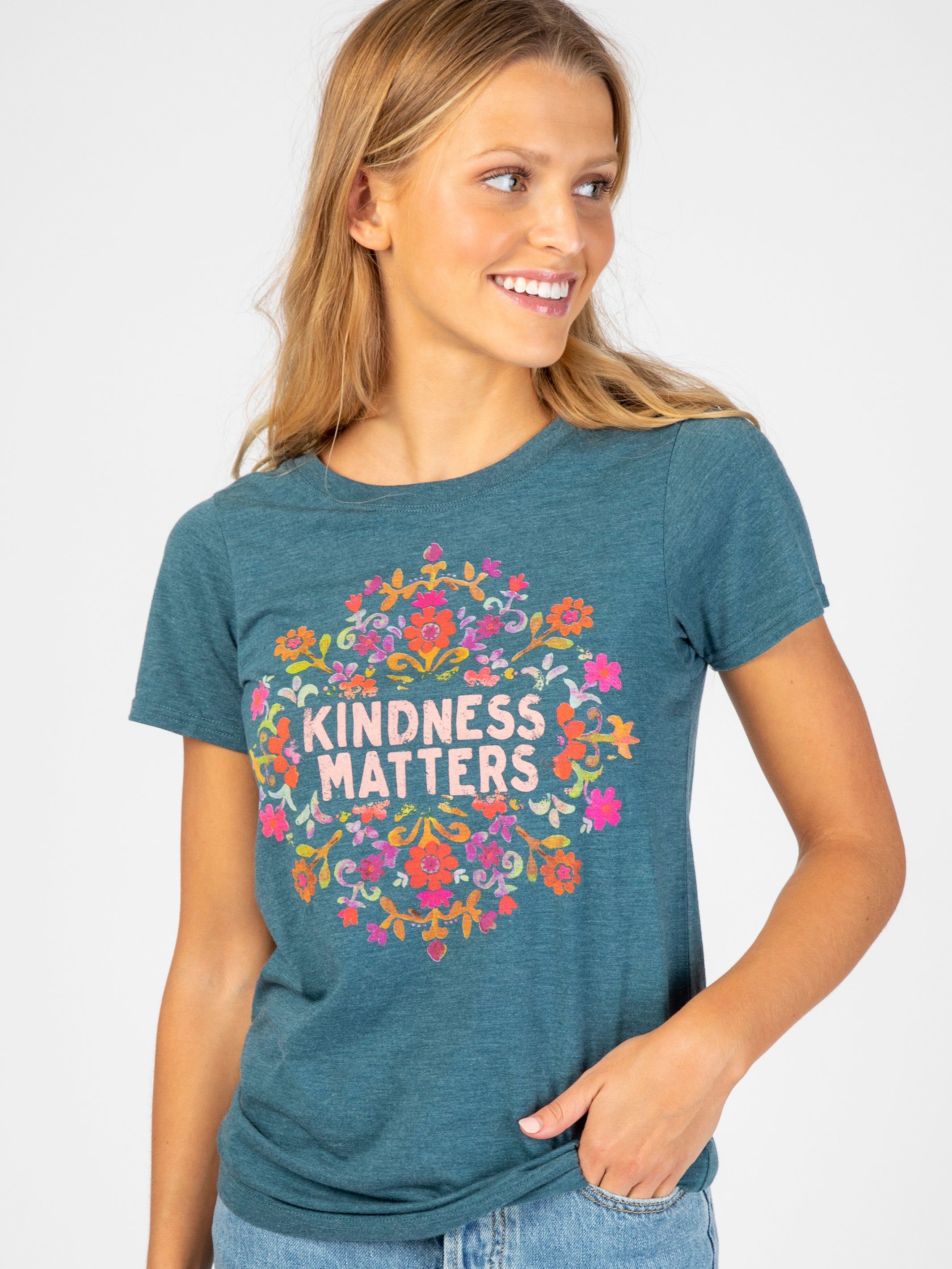 Perfect Fit Tee Shirt - Kindness sold by NATURAL LIFE product image thumbnail 3