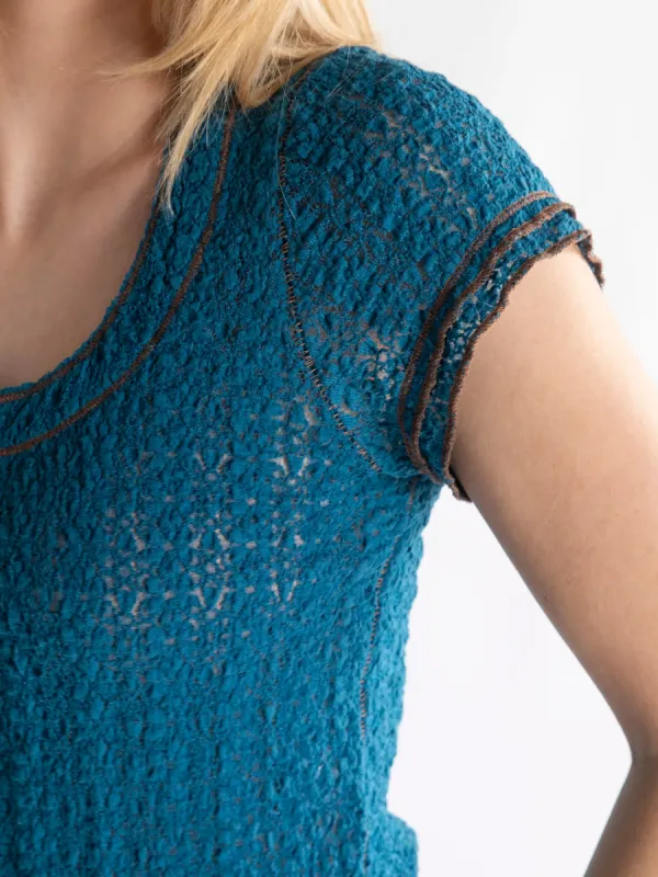 Ashley Lace Top - Lyon Blue sold by NATURAL LIFE