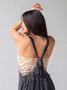 Full Boho Bandeau® Headband - Lilac Orange Border sold by NATURAL LIFE