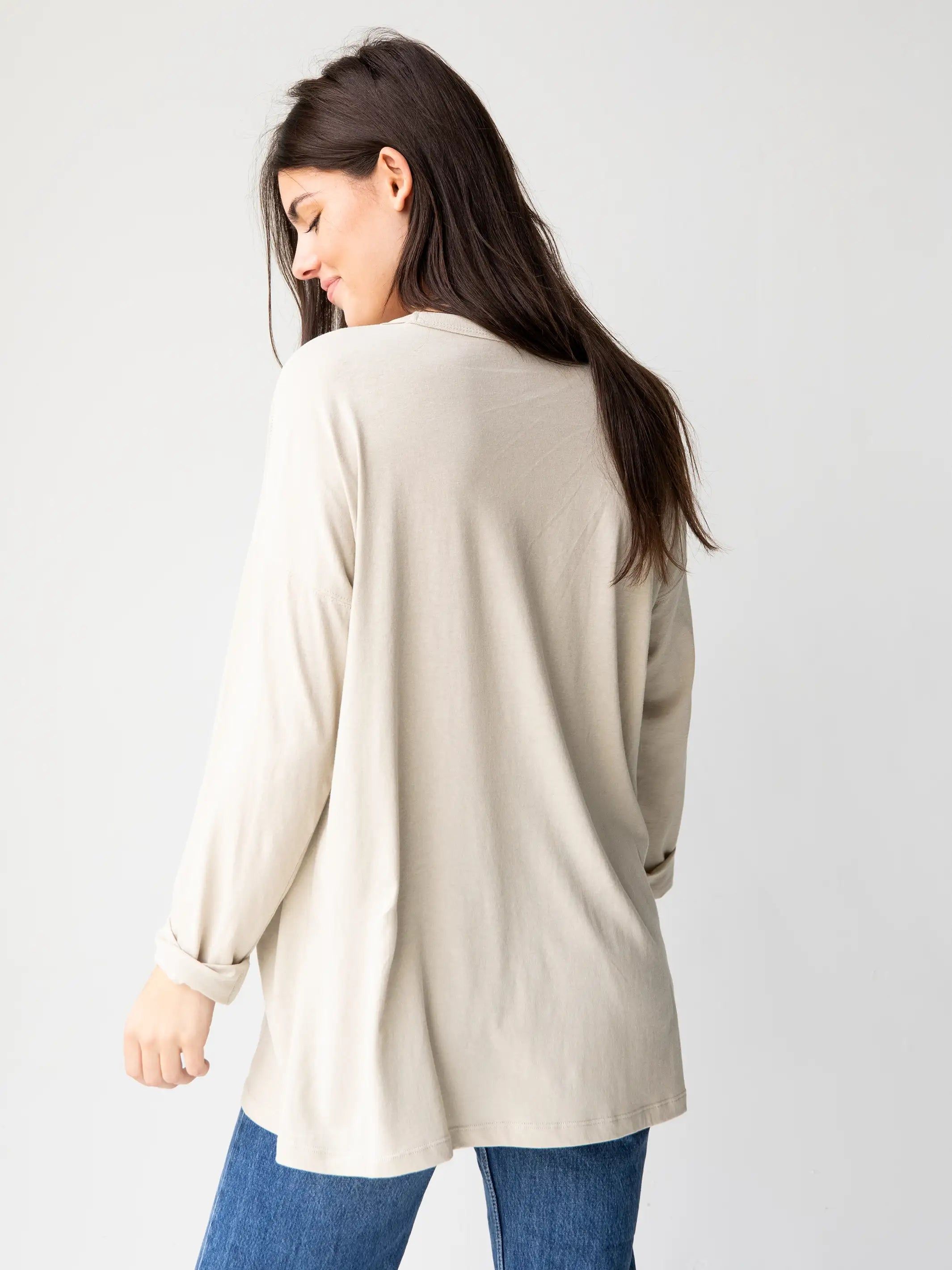 Lennox Long Sleeve Tee - Peace and Love sold by NATURAL LIFE product image thumbnail 2